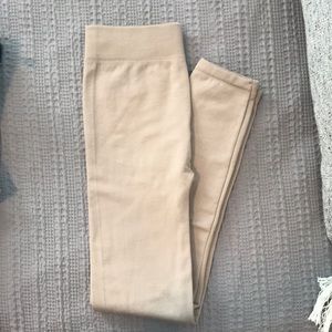 Fleece lined leggings